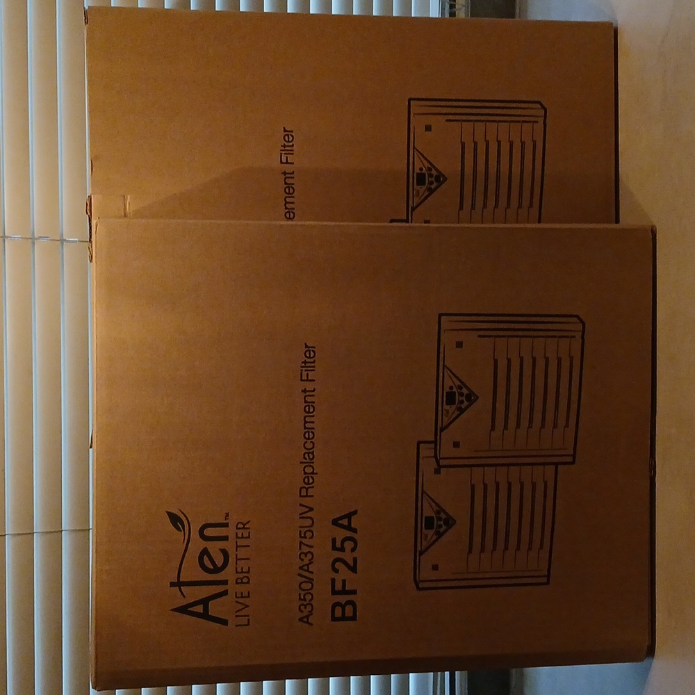 (4) Replacement Air Filters. BF25A Alen.New In Bow.